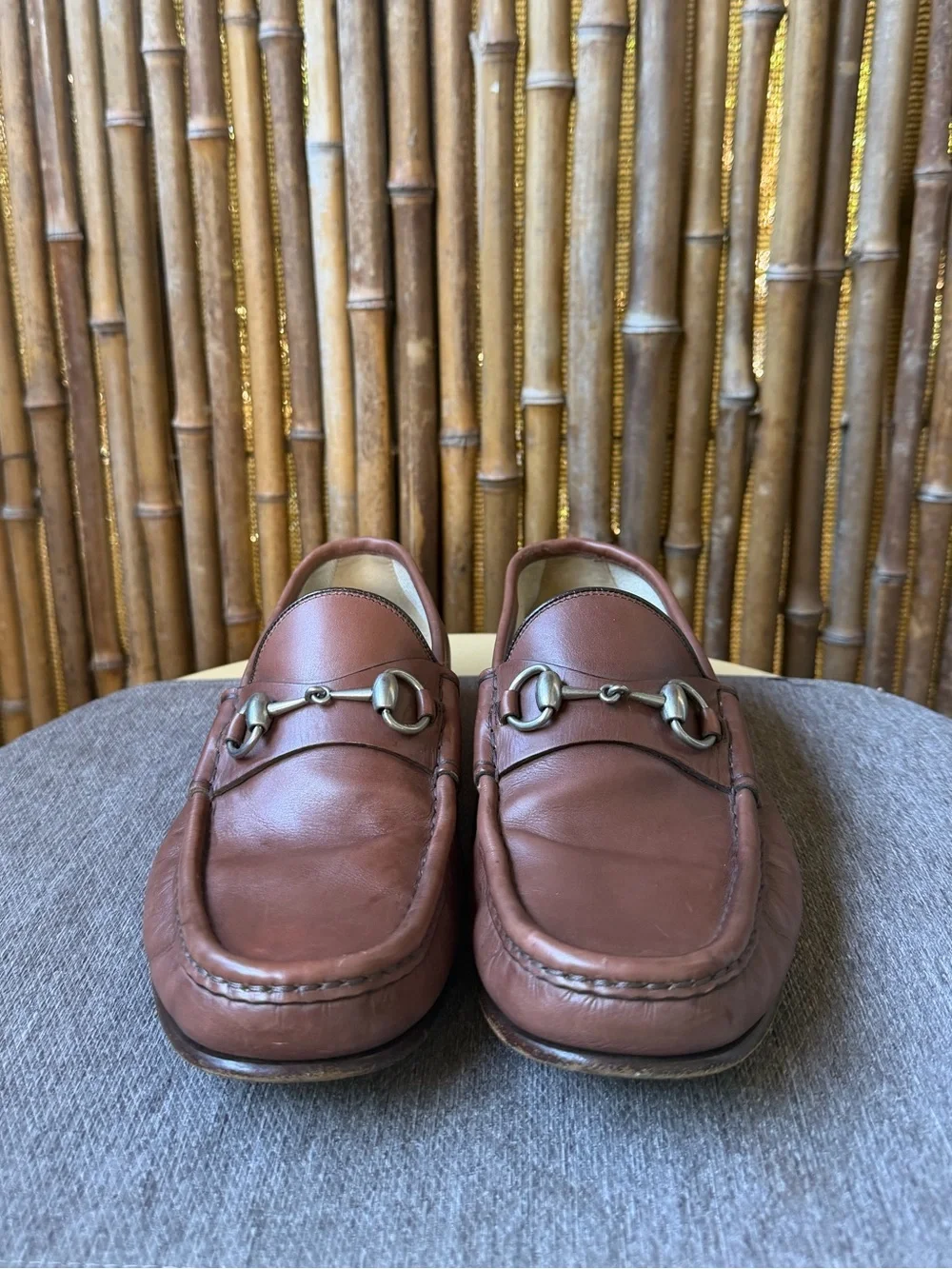 GUCCI men’s leather loafers